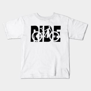 MTB Ride /cycling Kids T-Shirt